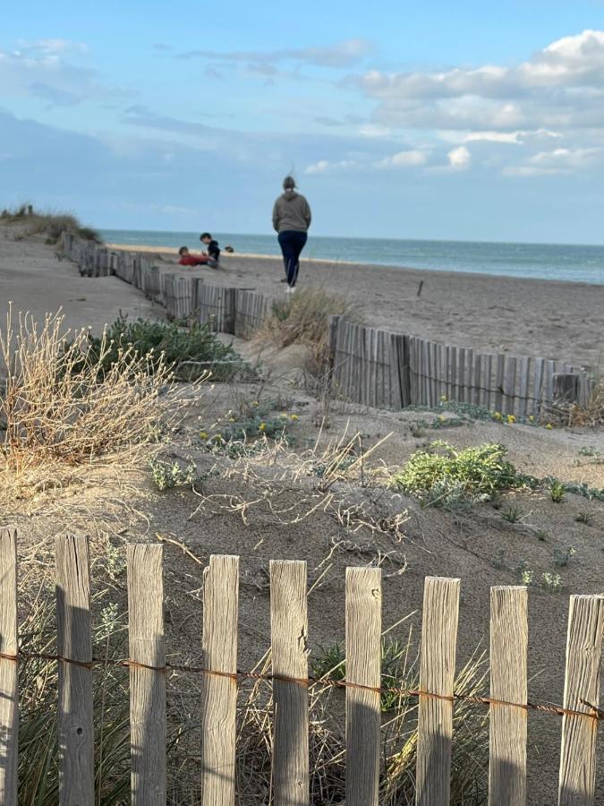 Appartement Vue Exeptionnelle Sur La Mer 6 Personnes Le Barcarès Esterno foto